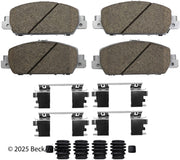 Beck/Arnley 085-6970 2013-2026 Honda Accord Disc Brake Pad Set