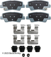 Beck/Arnley 085-6973 2014-2016 Kia Cadenza Disc Brake Pad Set
