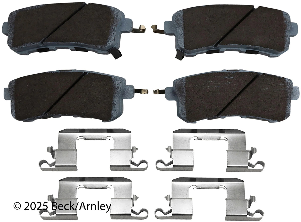 Beck/Arnley 085-6974 2014-2024 INFINITI QX80 Disc Brake Pad Set