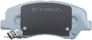 Beck/Arnley 085-6975 2012-2017 Kia Rio Disc Brake Pad Set