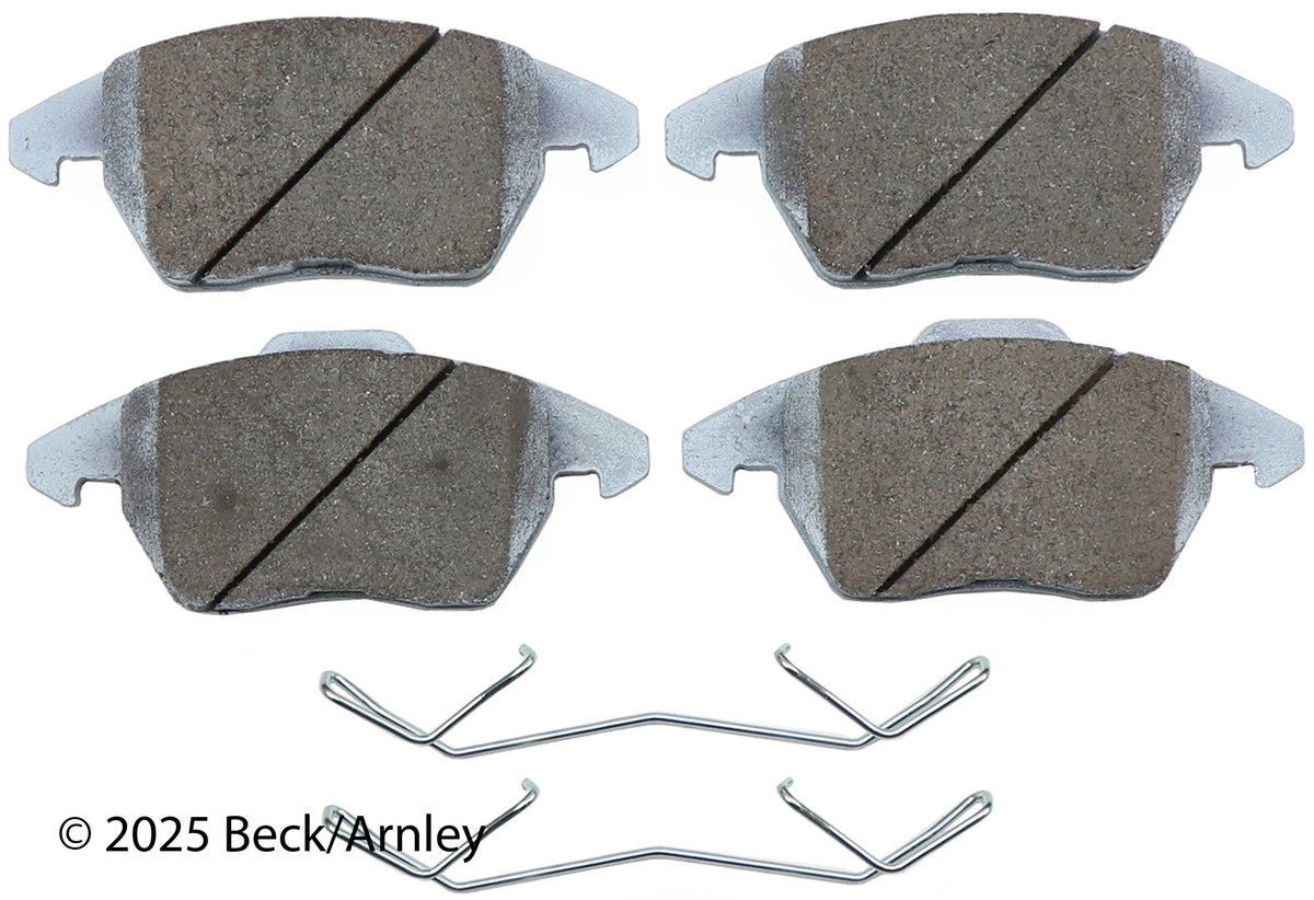 Beck/Arnley 085-6978 2015-2019 Volkswagen Beetle Disc Brake Pad Set
