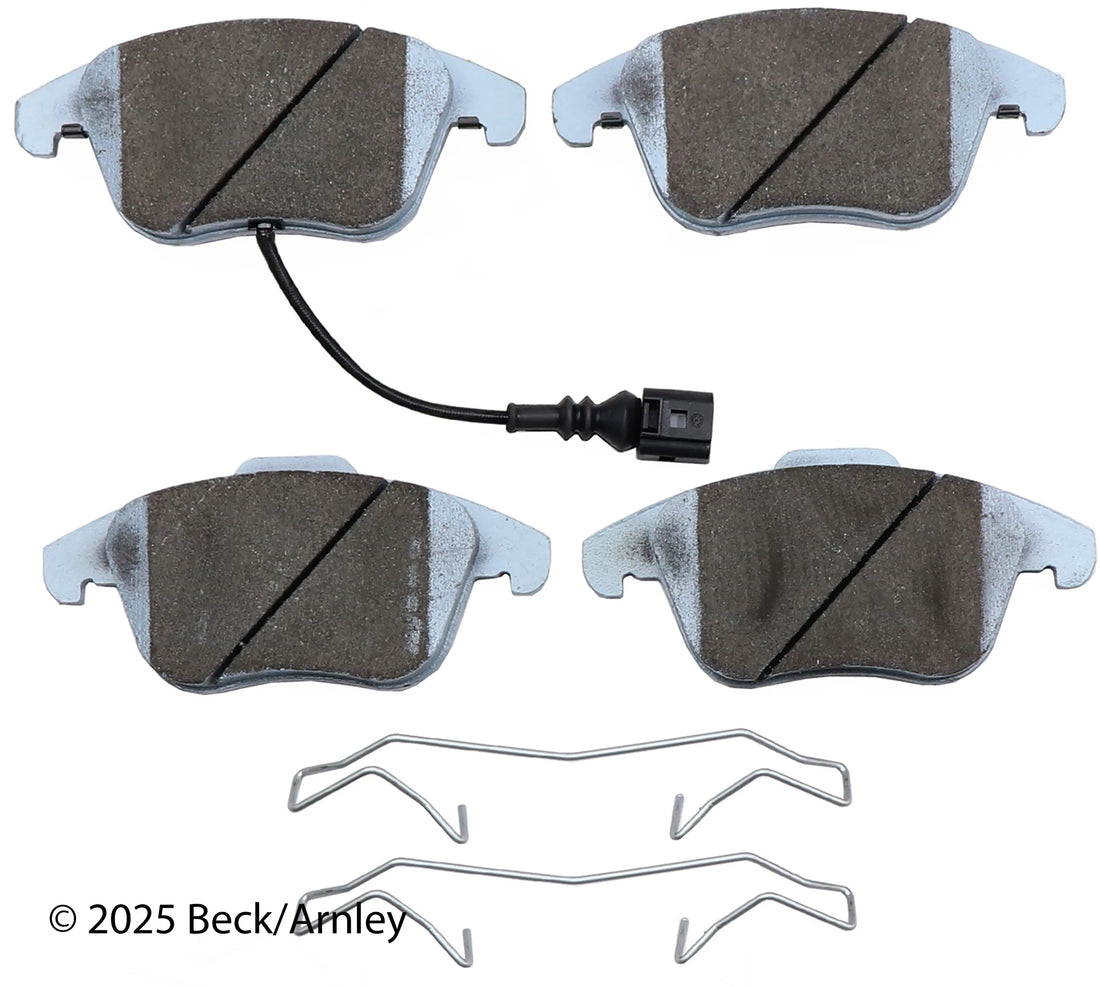 Beck/Arnley 085-6979 2012-2019 Volkswagen Passat Disc Brake Pad Set