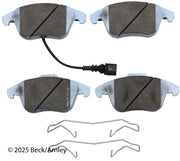 Beck/Arnley 085-6979 2012-2019 Volkswagen Passat Disc Brake Pad Set