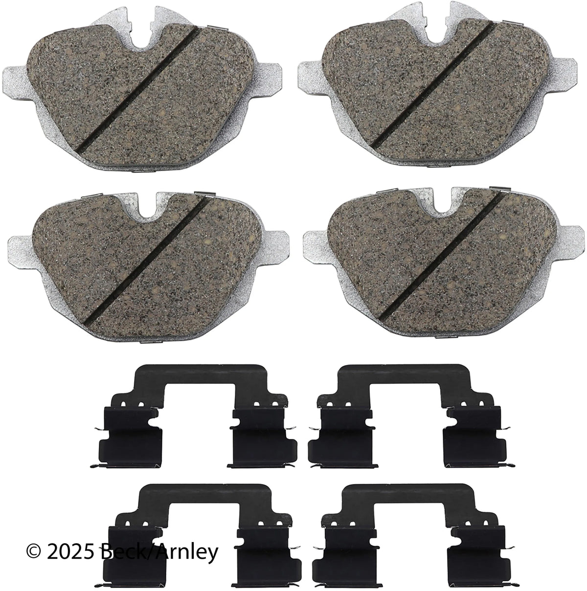 Beck/Arnley 085-6981 2015-2023 BMW X4 Disc Brake Pad Set