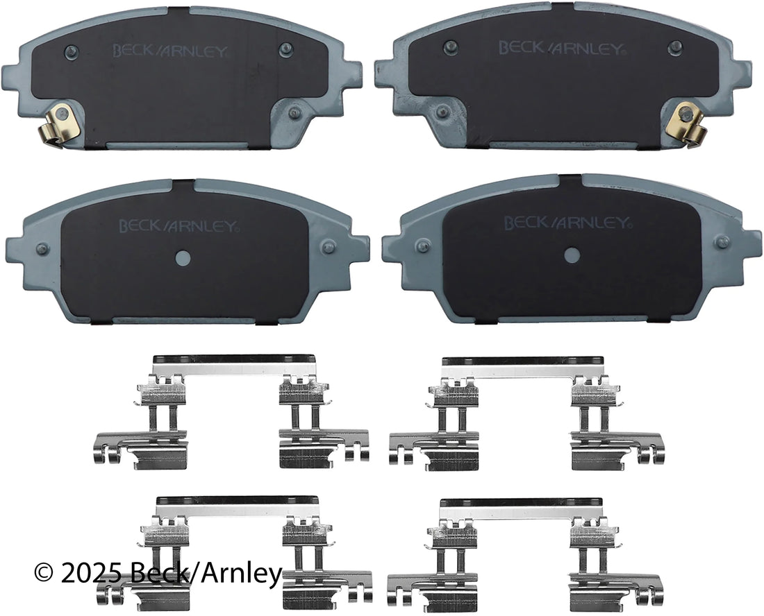 Beck/Arnley 085-6983 2016-2021 Mazda CX-3 Disc Brake Pad Set