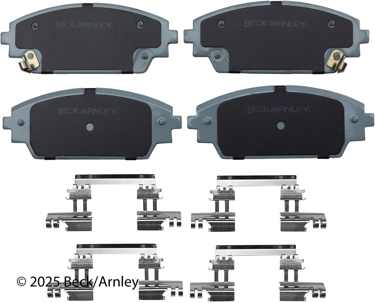 Beck/Arnley 085-6983 2016-2021 Mazda CX-3 Disc Brake Pad Set