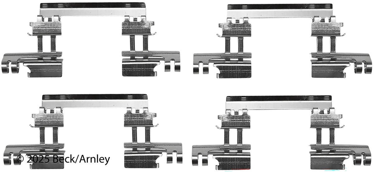 Beck/Arnley 085-6983 2016-2021 Mazda CX-3 Disc Brake Pad Set