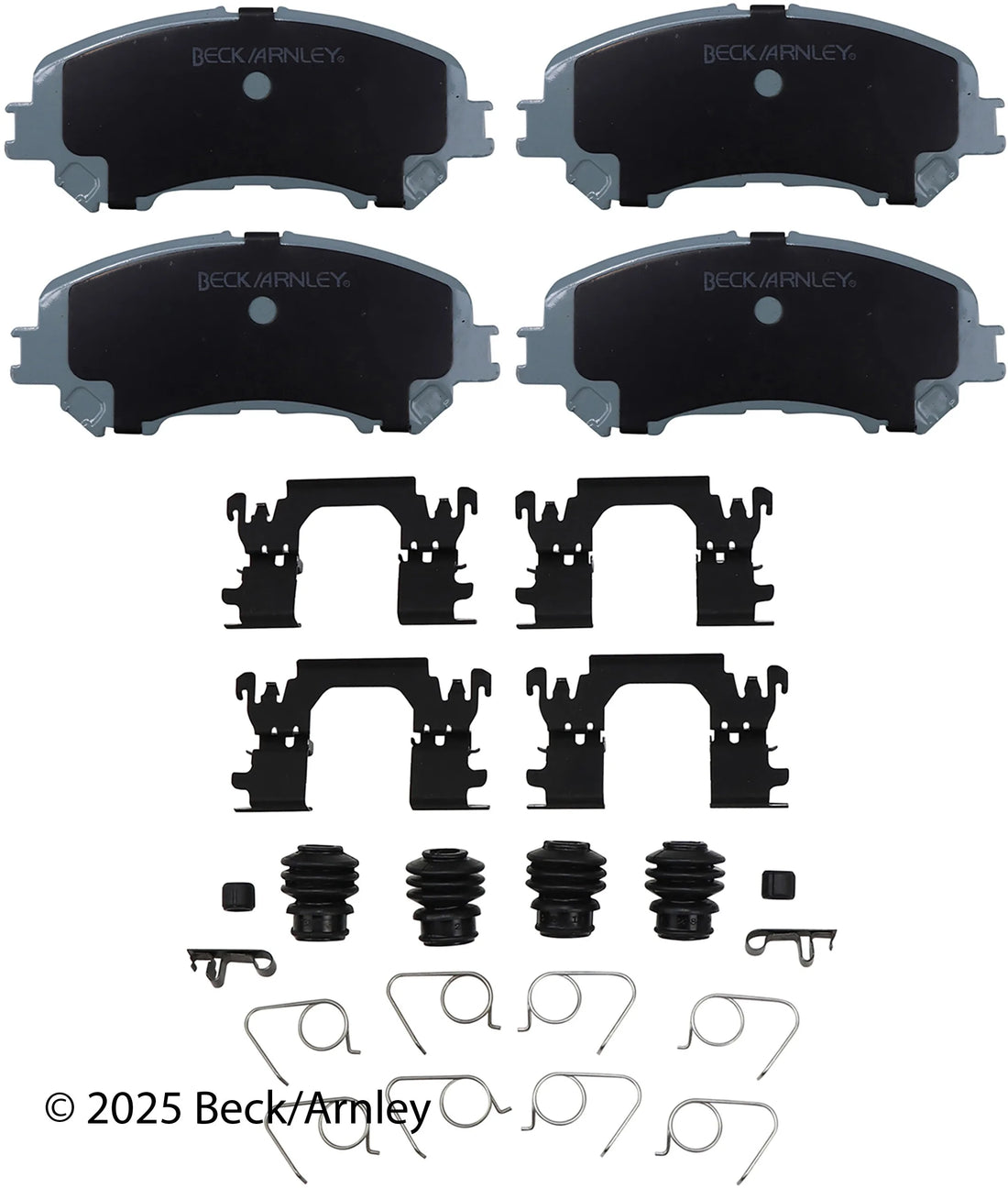 Beck/Arnley 085-6986 2017-2022 Nissan Rogue Sport Disc Brake Pad Set