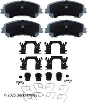 Beck/Arnley 085-6986 2017-2022 Nissan Rogue Sport Disc Brake Pad Set