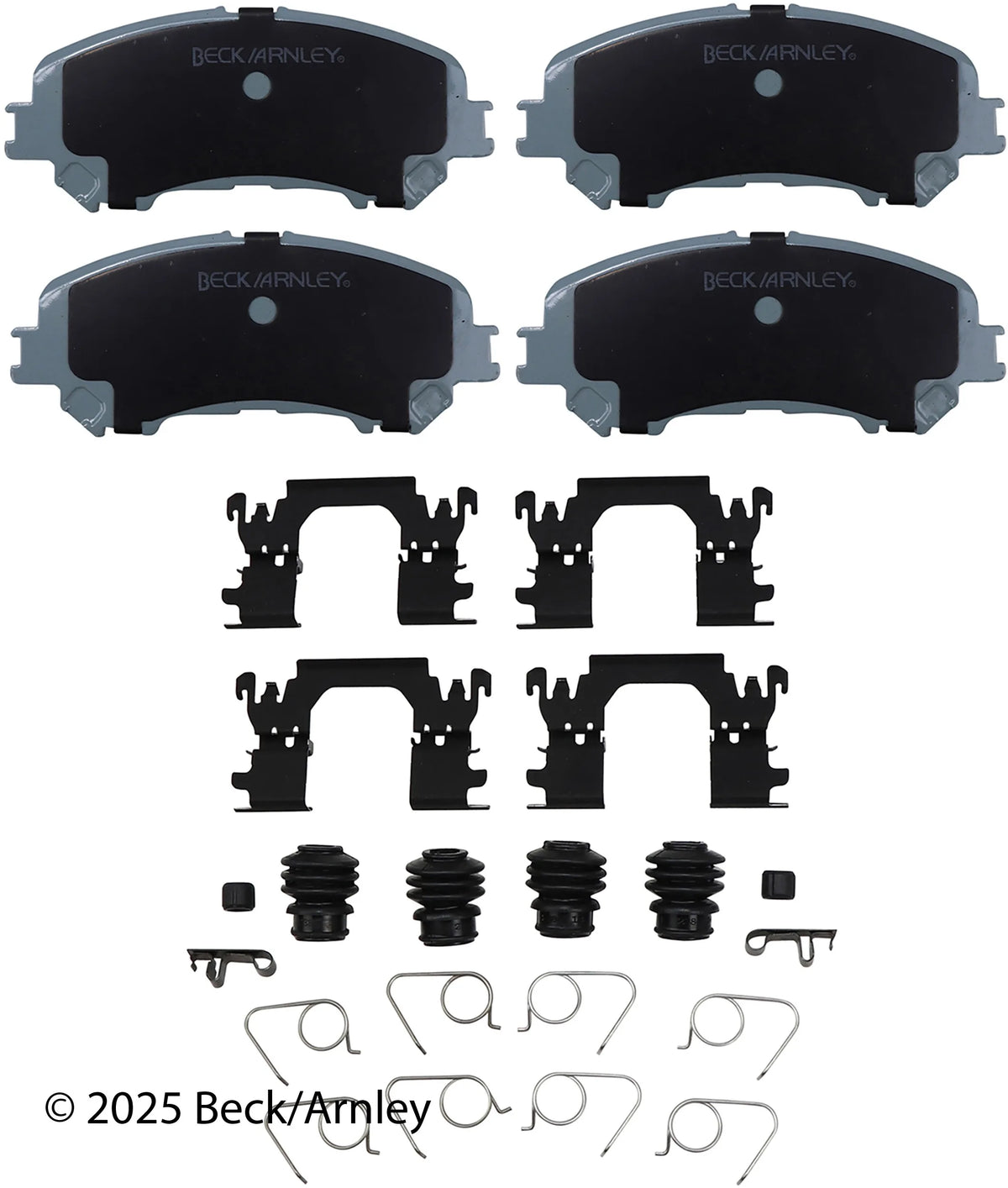 Beck/Arnley 085-6986 2017-2022 Nissan Rogue Sport Disc Brake Pad Set