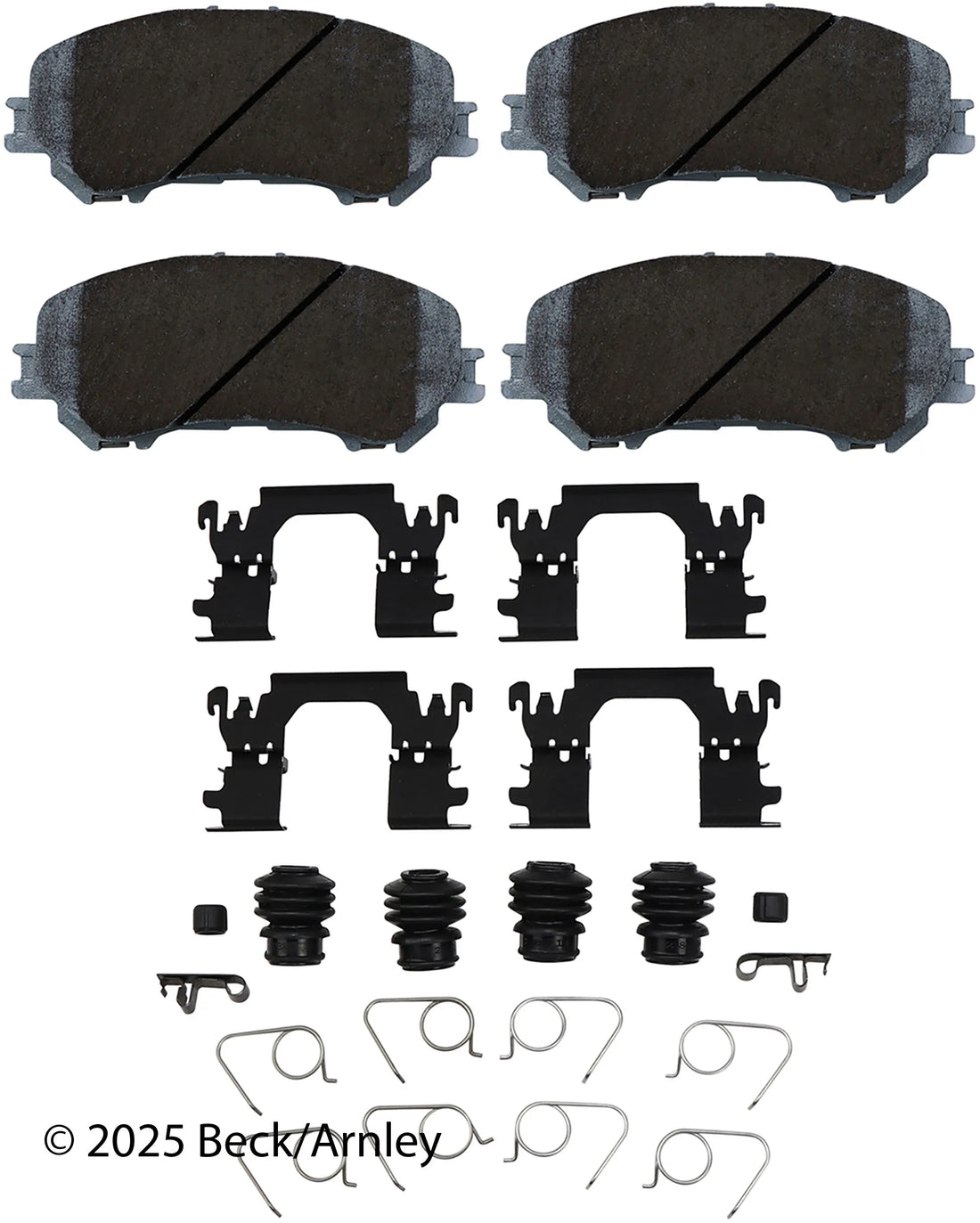 Beck/Arnley 085-6986 2017-2022 Nissan Rogue Sport Disc Brake Pad Set