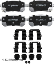 Beck/Arnley 085-6988 2014-2017 Hyundai Tucson Disc Brake Pad Set