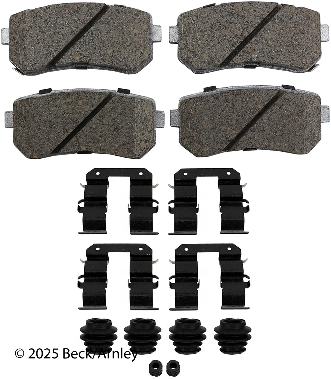 Beck/Arnley 085-6988 2014-2017 Hyundai Tucson Disc Brake Pad Set