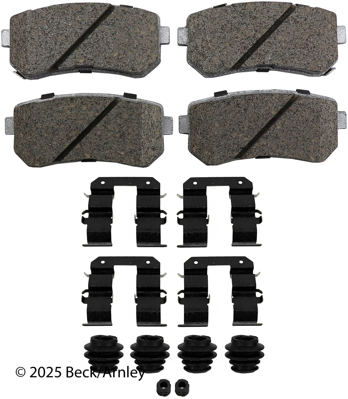 Beck/Arnley 085-6988 2014-2017 Hyundai Tucson Disc Brake Pad Set