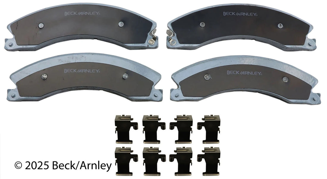 Beck/Arnley 085-6990 2016-2024 Nissan TITAN XD Disc Brake Pad Set