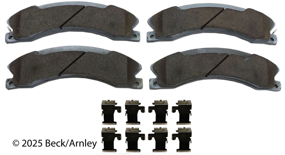 Beck/Arnley 085-6990 2016-2024 Nissan TITAN XD Disc Brake Pad Set