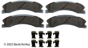 Beck/Arnley 085-6990 2016-2024 Nissan TITAN XD Disc Brake Pad Set
