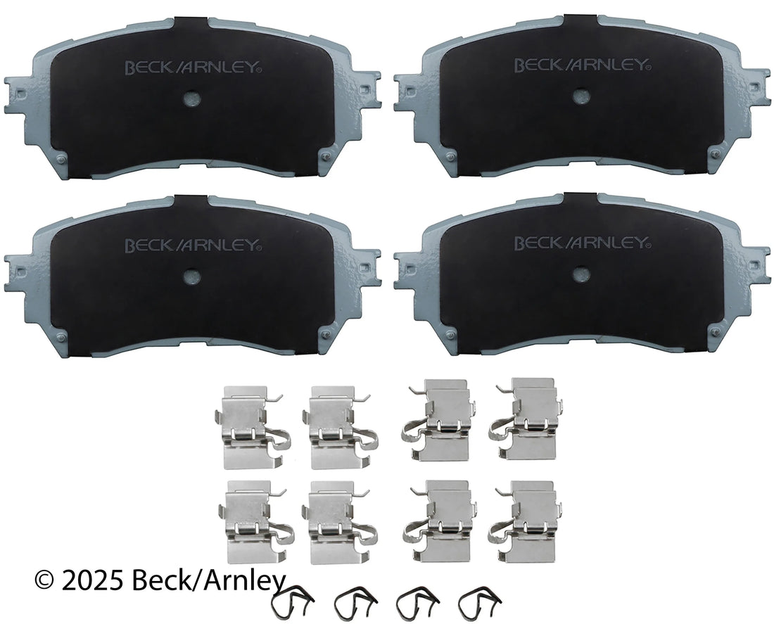 Beck/Arnley 085-6991 2014-2021 Mazda 6 Disc Brake Pad Set