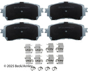 Beck/Arnley 085-6991 2014-2021 Mazda 6 Disc Brake Pad Set