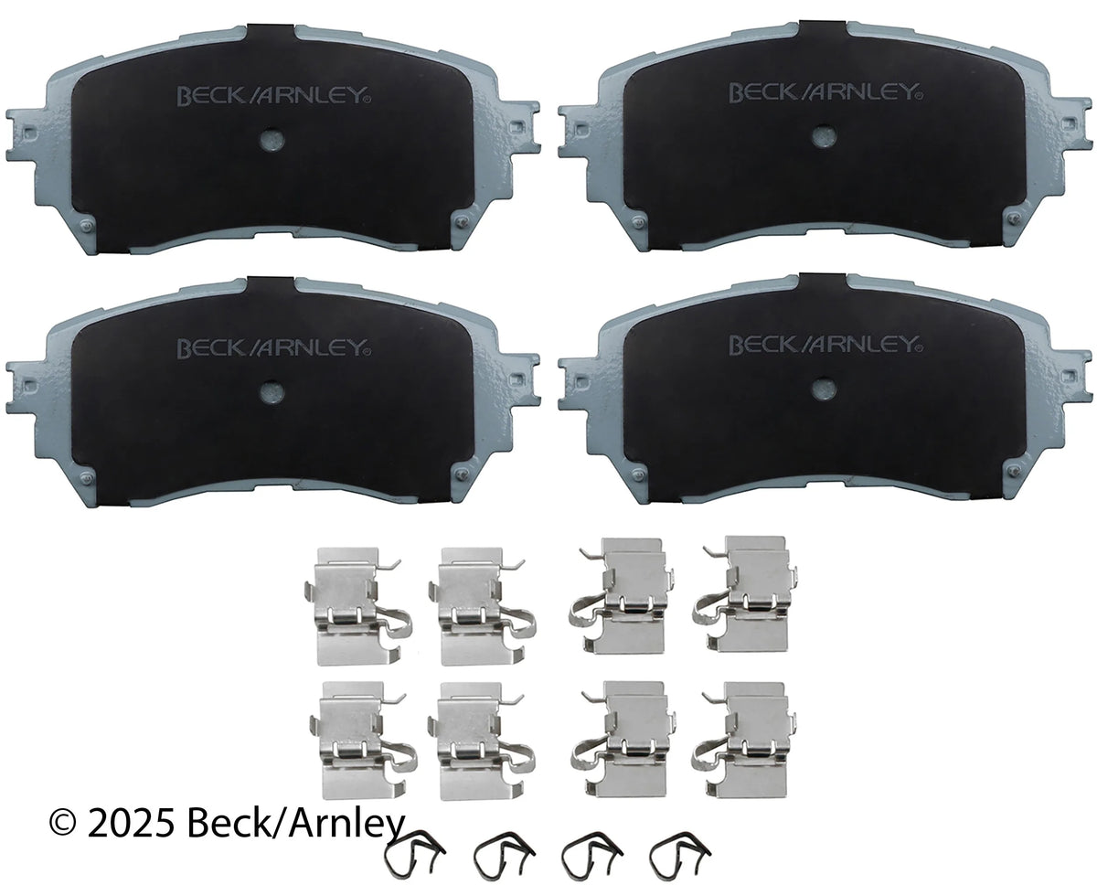 Beck/Arnley 085-6991 2014-2021 Mazda 6 Disc Brake Pad Set