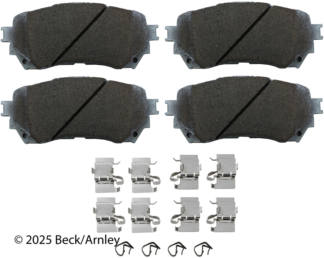 Beck/Arnley 085-6991 2014-2021 Mazda 6 Disc Brake Pad Set
