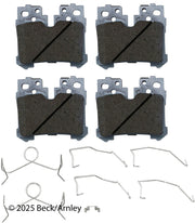 Beck/Arnley 085-6993 2018-2026 Lexus LS500 Disc Brake Pad Set