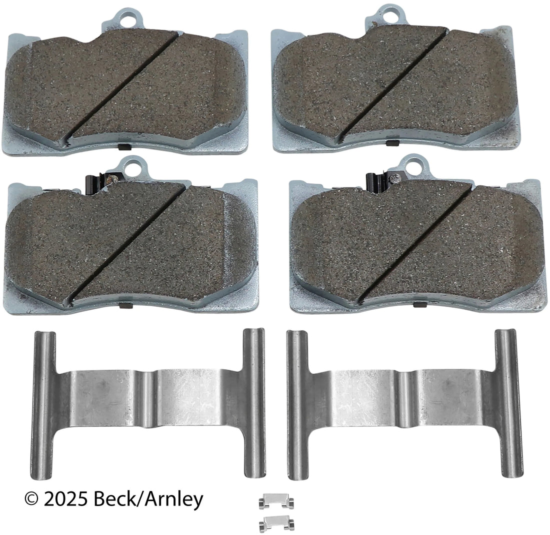 Beck/Arnley 085-6996 2009-2011 Lexus GS350 Disc Brake Pad Set