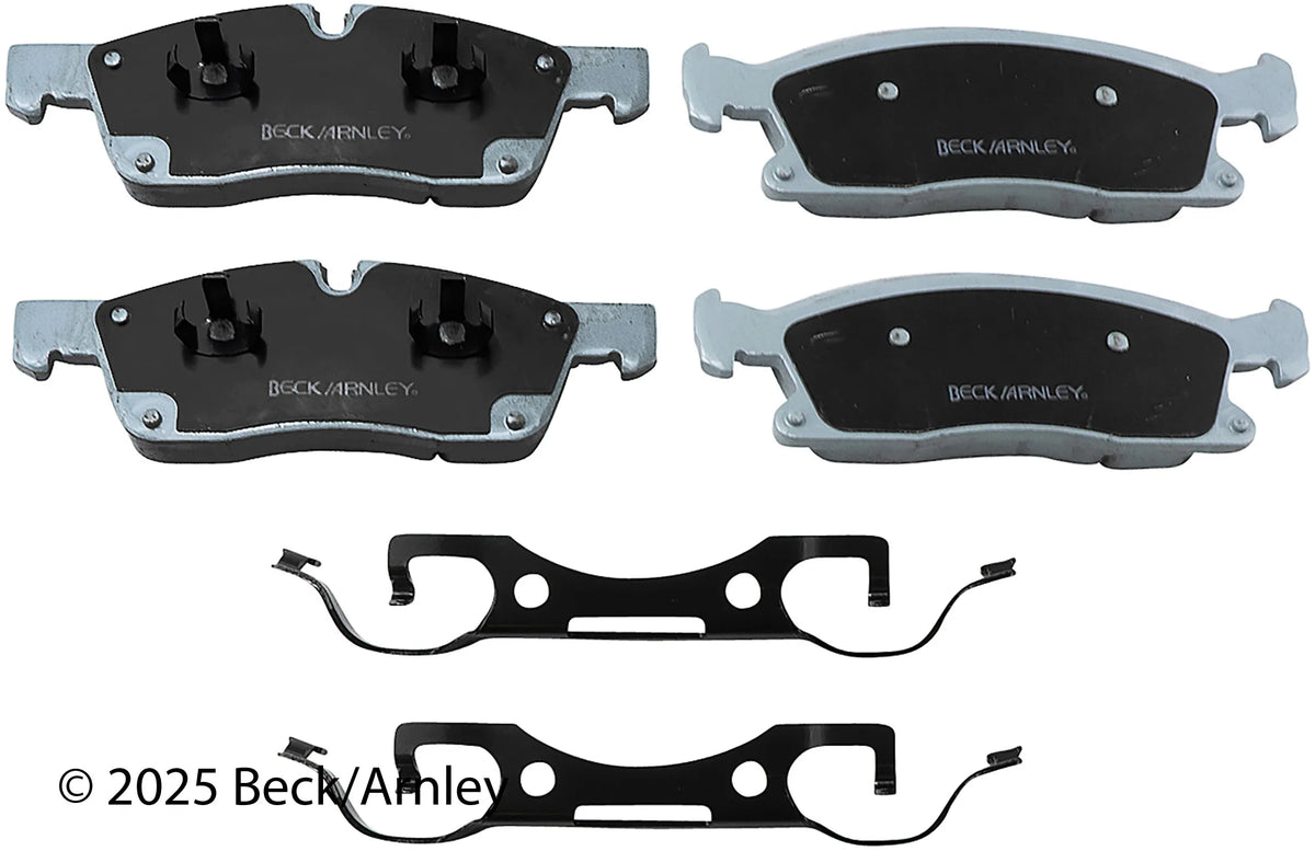 Beck/Arnley 085-7002 2017-2019 Mercedes-Benz GLS450 Disc Brake Pad Set