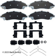 Beck/Arnley 085-7005 2017-2026 Honda Ridgeline Disc Brake Pad Set