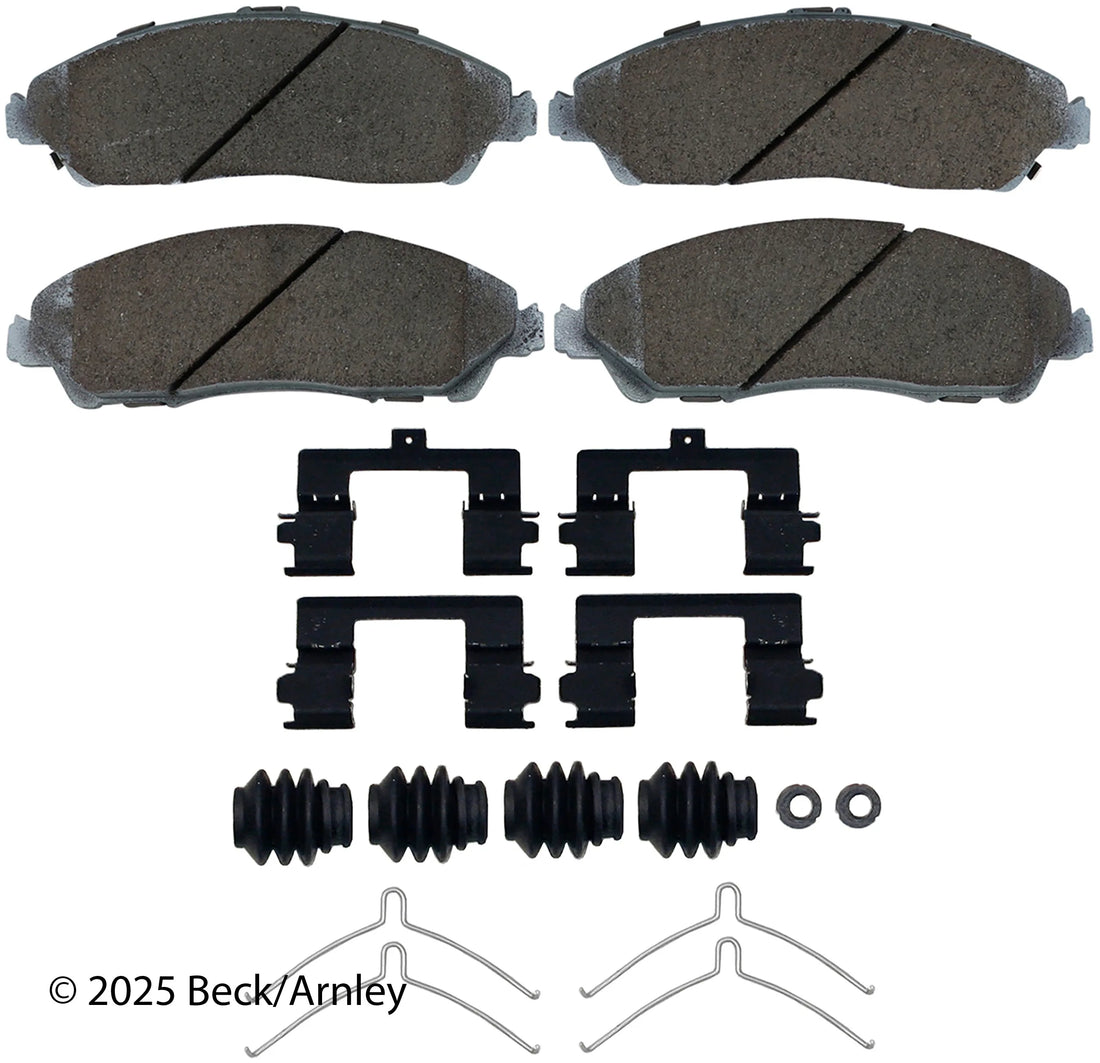 Beck/Arnley 085-7005 2017-2026 Honda Ridgeline Disc Brake Pad Set