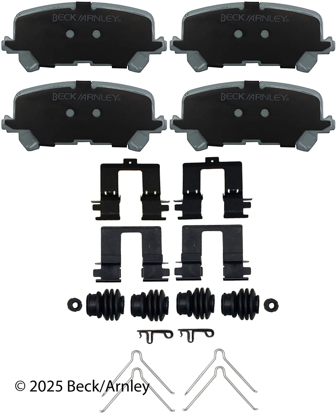 Beck/Arnley 085-7006 2017-2026 Honda Ridgeline Disc Brake Pad Set