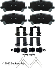 Beck/Arnley 085-7006 2017-2026 Honda Ridgeline Disc Brake Pad Set