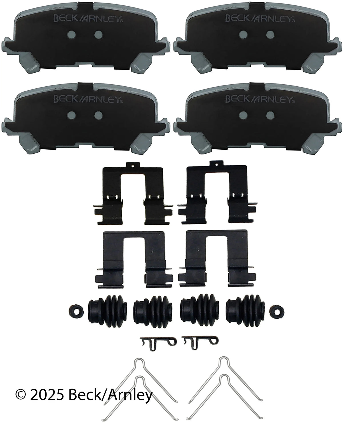 Beck/Arnley 085-7006 2017-2026 Honda Ridgeline Disc Brake Pad Set