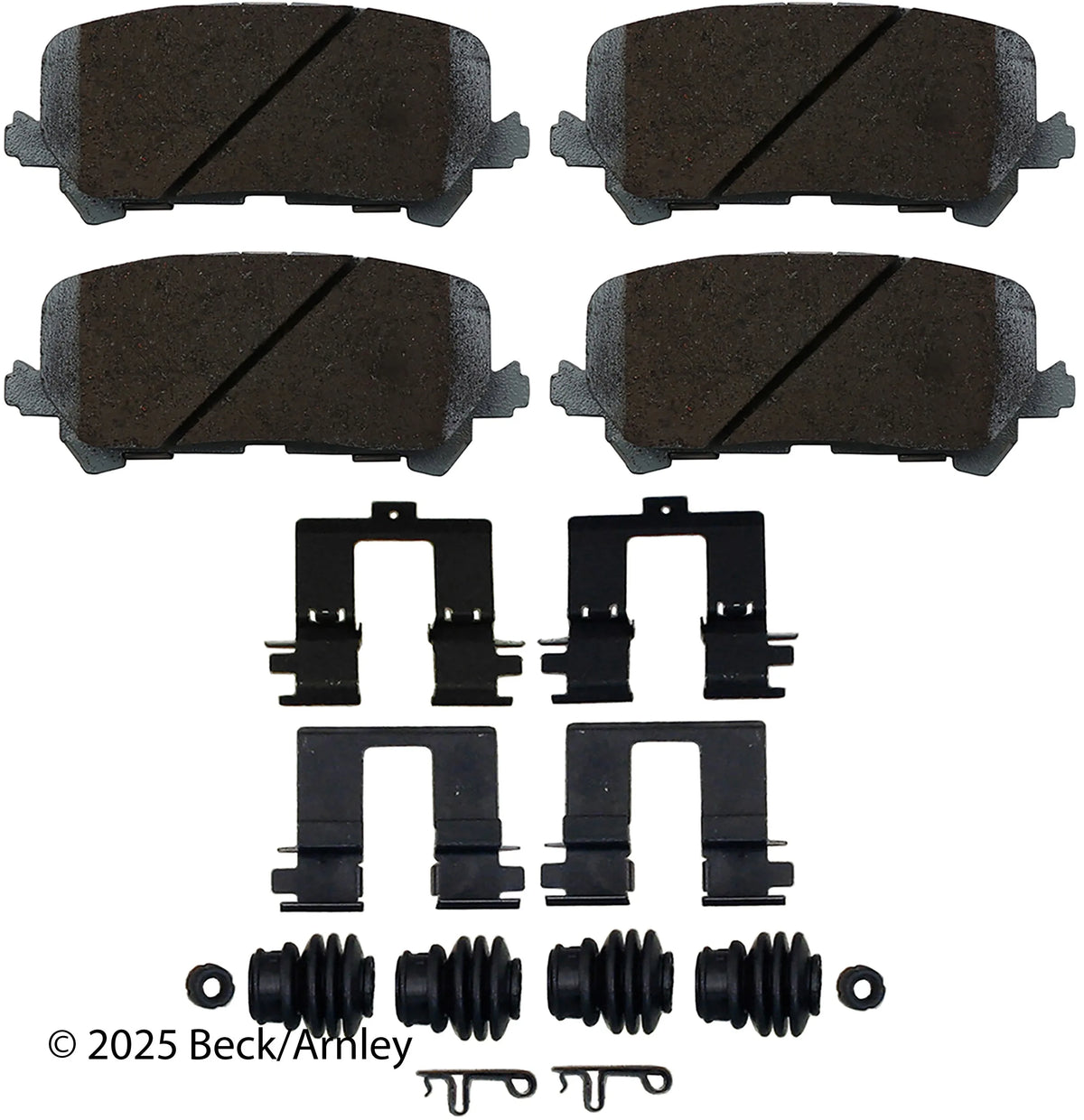 Beck/Arnley 085-7006 2017-2026 Honda Ridgeline Disc Brake Pad Set