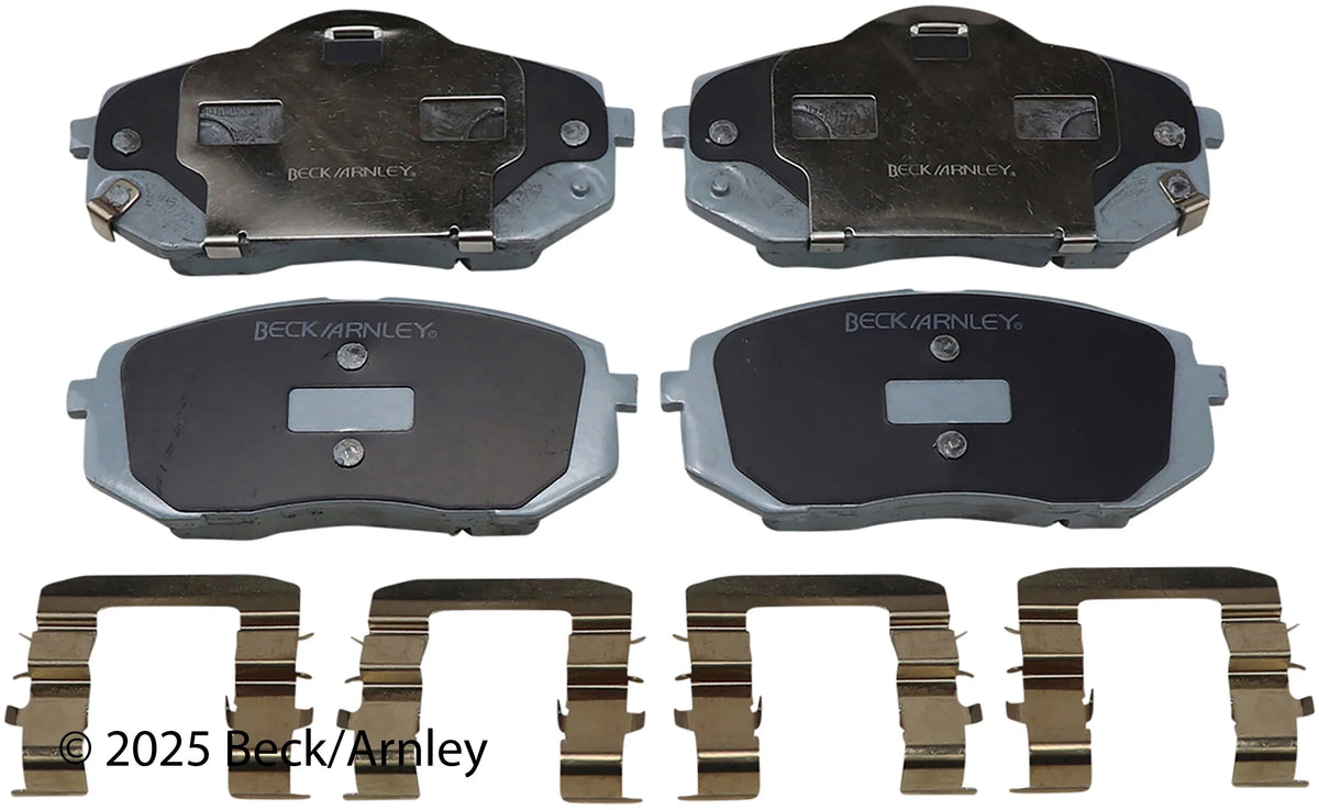 Beck/Arnley 085-7009 2015 Hyundai Sonata Disc Brake Pad Set