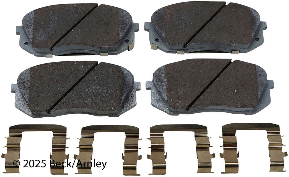 Beck/Arnley 085-7009 2015 Hyundai Sonata Disc Brake Pad Set