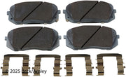 Beck/Arnley 085-7009 2015 Hyundai Sonata Disc Brake Pad Set