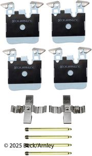 Beck/Arnley 085-7012 2017-2021 BMW M240i Disc Brake Pad Set