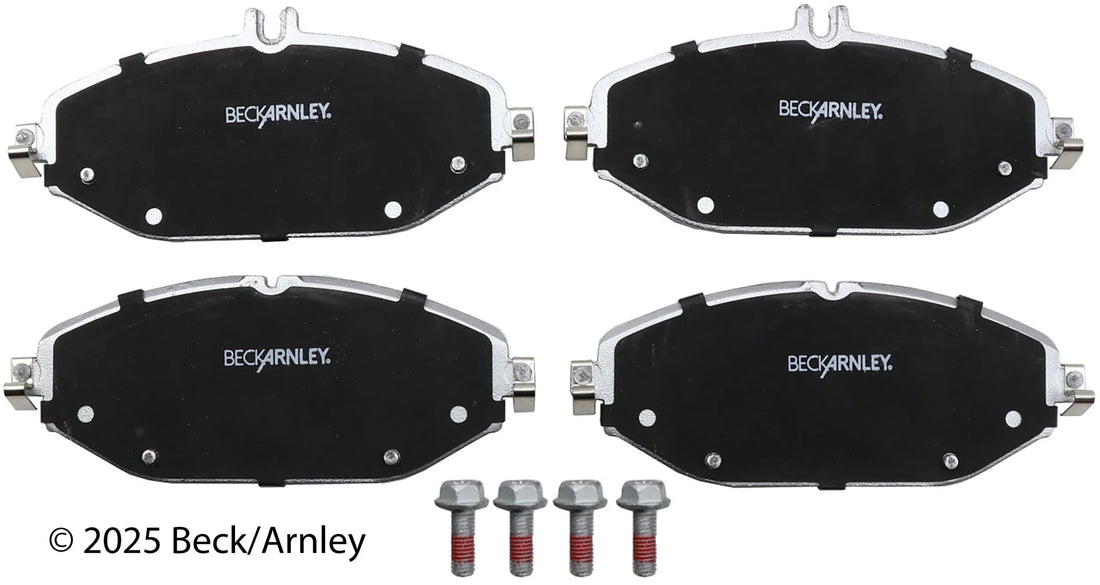 Beck/Arnley 085-7016 2015-2023 Mercedes-Benz C300 Disc Brake Pad Set