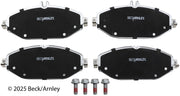 Beck/Arnley 085-7016 2015-2023 Mercedes-Benz C300 Disc Brake Pad Set