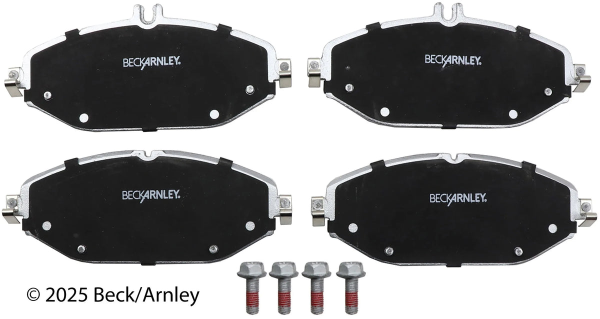 Beck/Arnley 085-7016 2015-2023 Mercedes-Benz C300 Disc Brake Pad Set