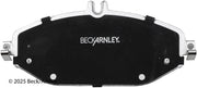 Beck/Arnley 085-7016 2015-2023 Mercedes-Benz C300 Disc Brake Pad Set