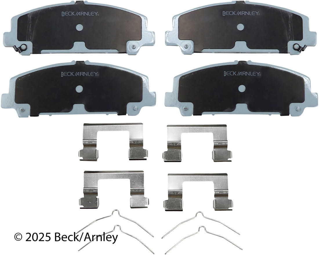Beck/Arnley 085-7017 2013-2024 Nissan TITAN Disc Brake Pad Set