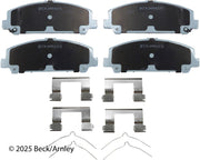 Beck/Arnley 085-7017 2013-2024 Nissan TITAN Disc Brake Pad Set