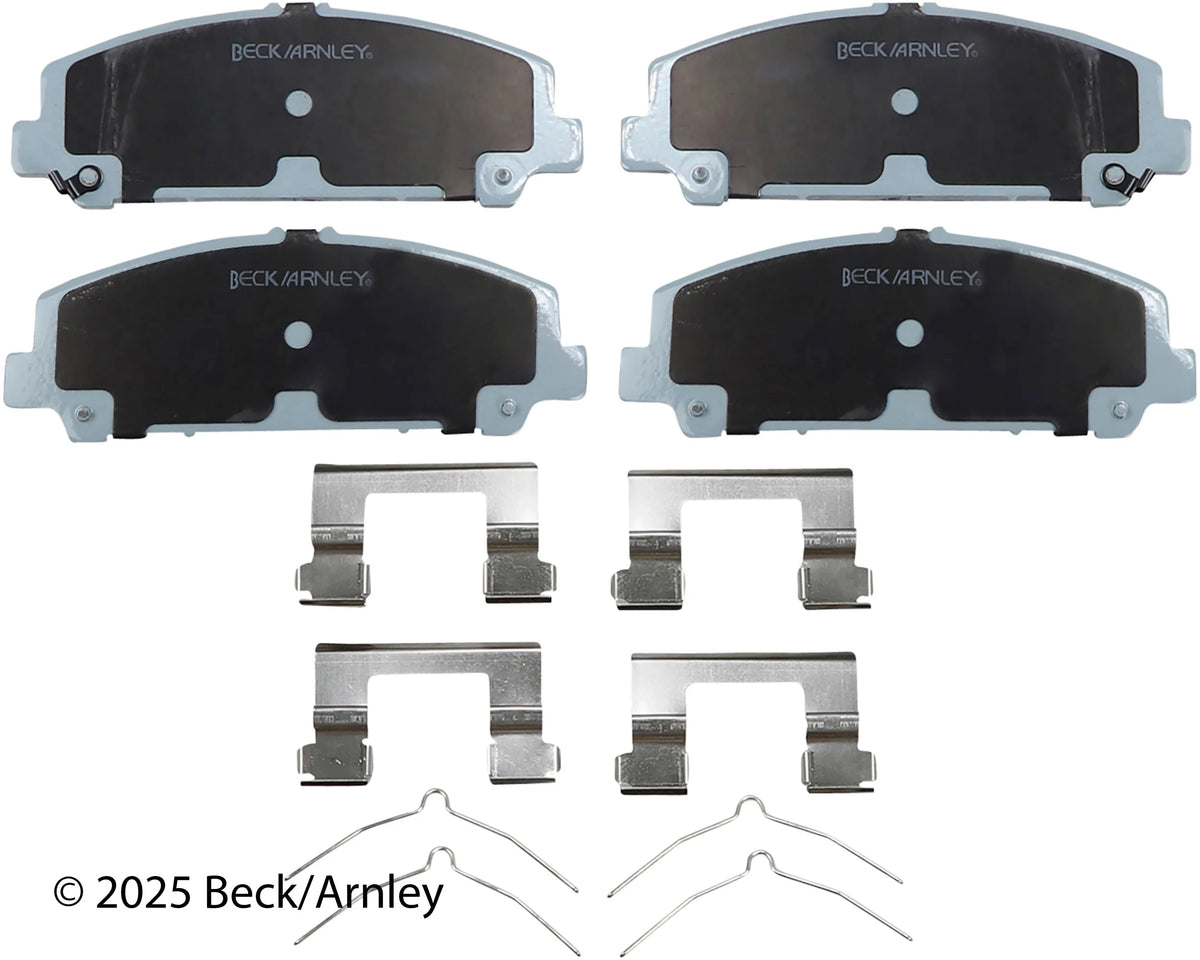 Beck/Arnley 085-7017 2013-2024 Nissan TITAN Disc Brake Pad Set