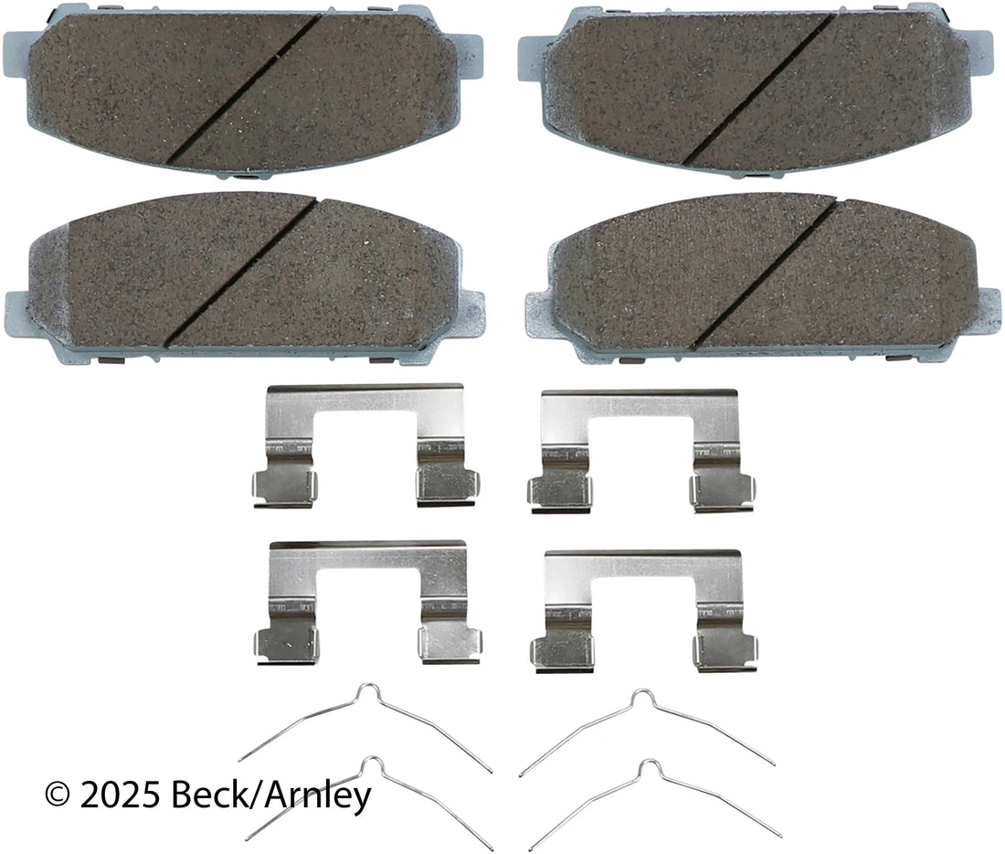 Beck/Arnley 085-7017 2013-2024 Nissan TITAN Disc Brake Pad Set