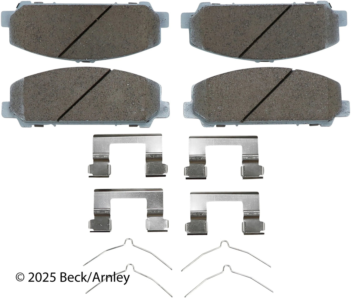Beck/Arnley 085-7017 2013-2024 Nissan TITAN Disc Brake Pad Set