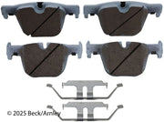 Beck/Arnley 085-7020A 2017-2018 BMW 430i xDrive Gran Coupe Disc Brake Pad Set