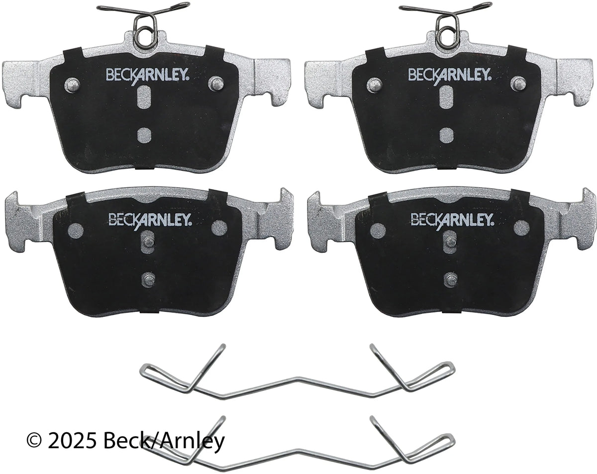Beck/Arnley 085-7023 2022-2026 Volkswagen Taos Disc Brake Pad Set