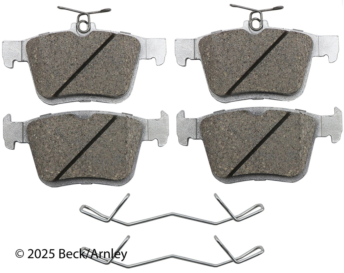 Beck/Arnley 085-7023 2022-2026 Volkswagen Taos Disc Brake Pad Set